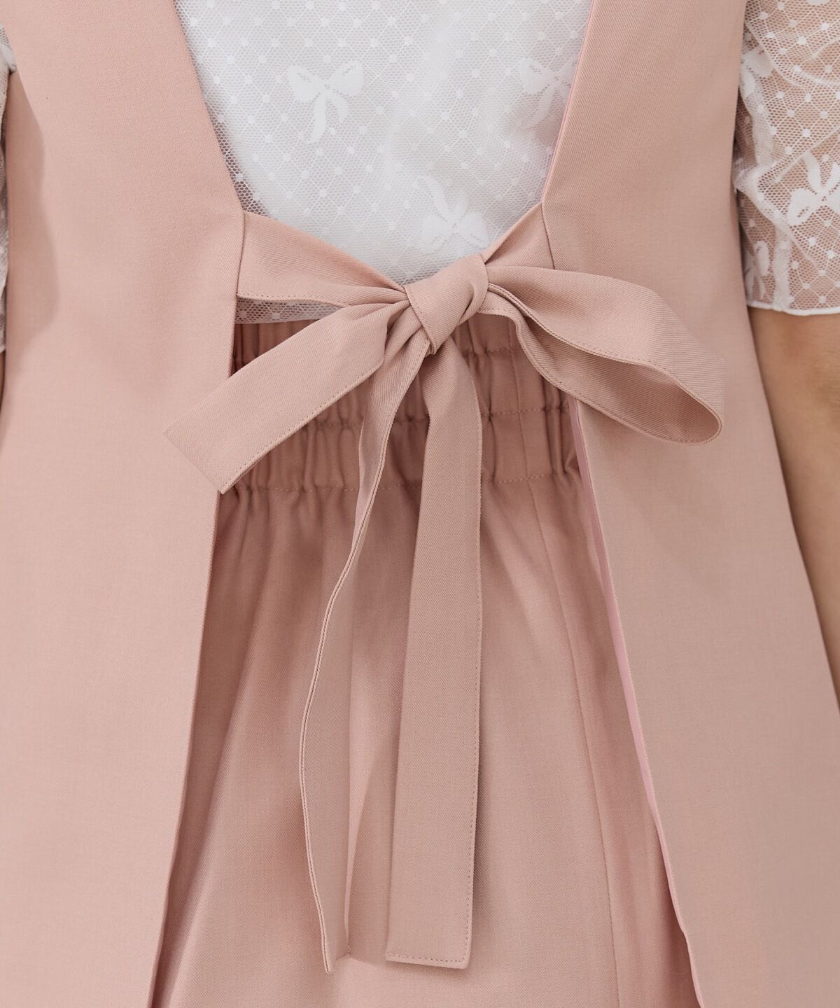 REDYAZEL「バックオープンベスト&times;フレアミニスカートセットアップ」|ワンピース|