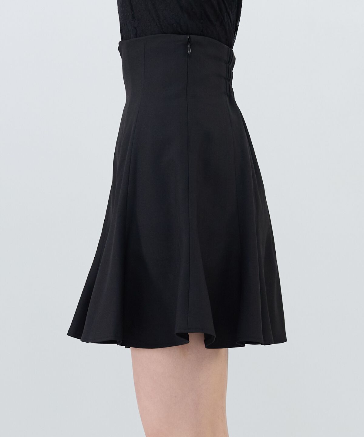 REDYAZEL「バックオープンベスト&times;フレアミニスカートセットアップ」|ワンピース|