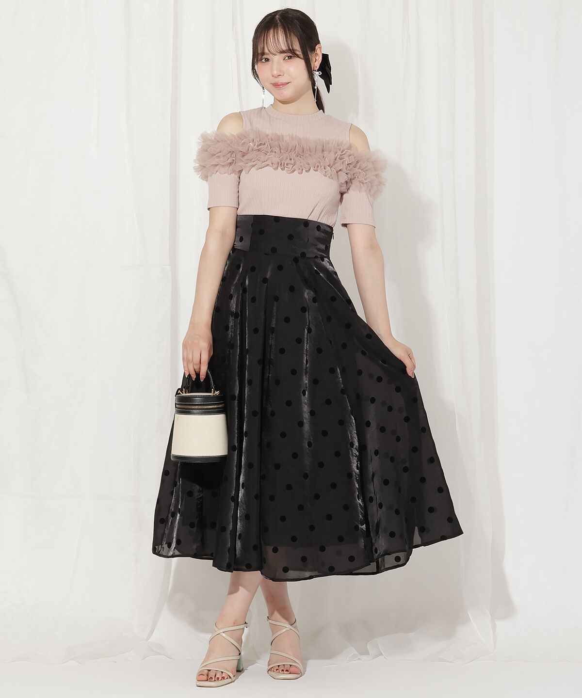 WILLSELECTION「チュールフリルテレコトップス」|Tシャツ・カットソー|