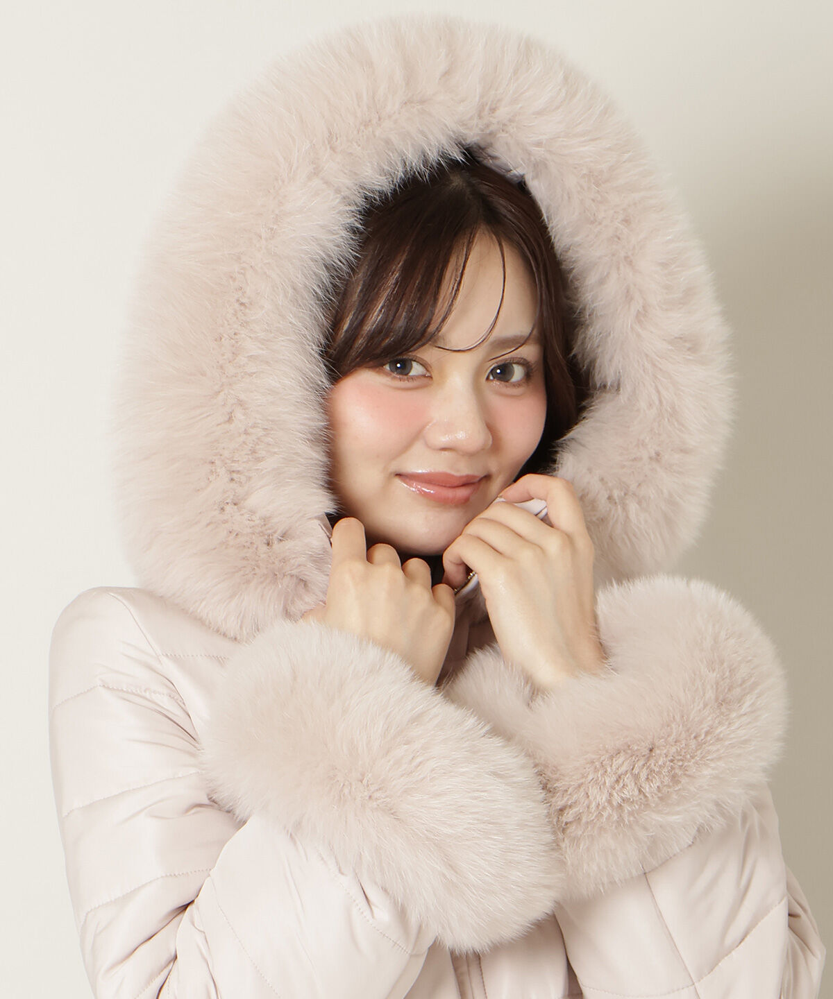 WILLSELECTION「フォックスファーキルティングフレアコート」|その他|