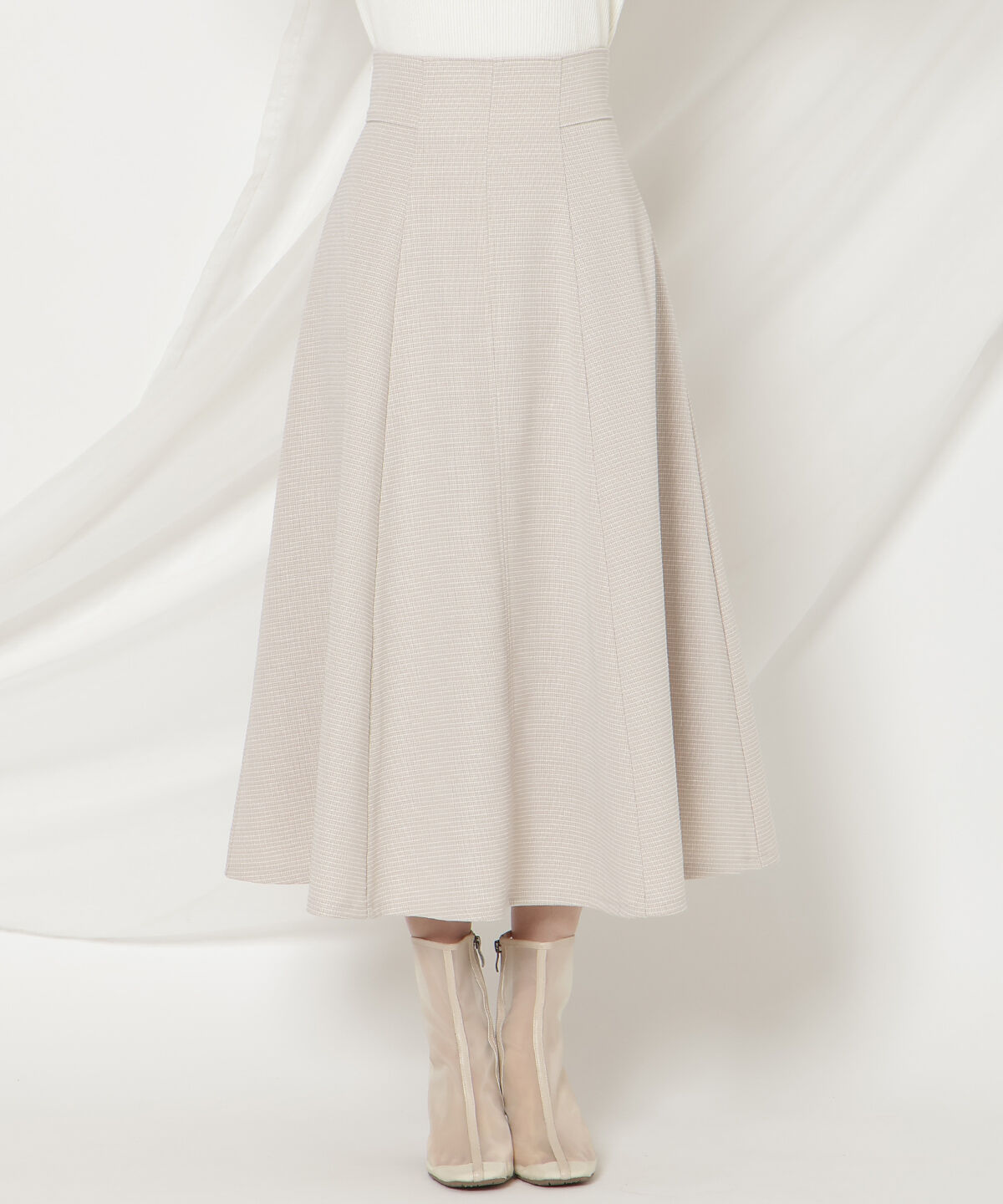 WILLSELECTION「ハイウエストフレアスカート」|フレア|