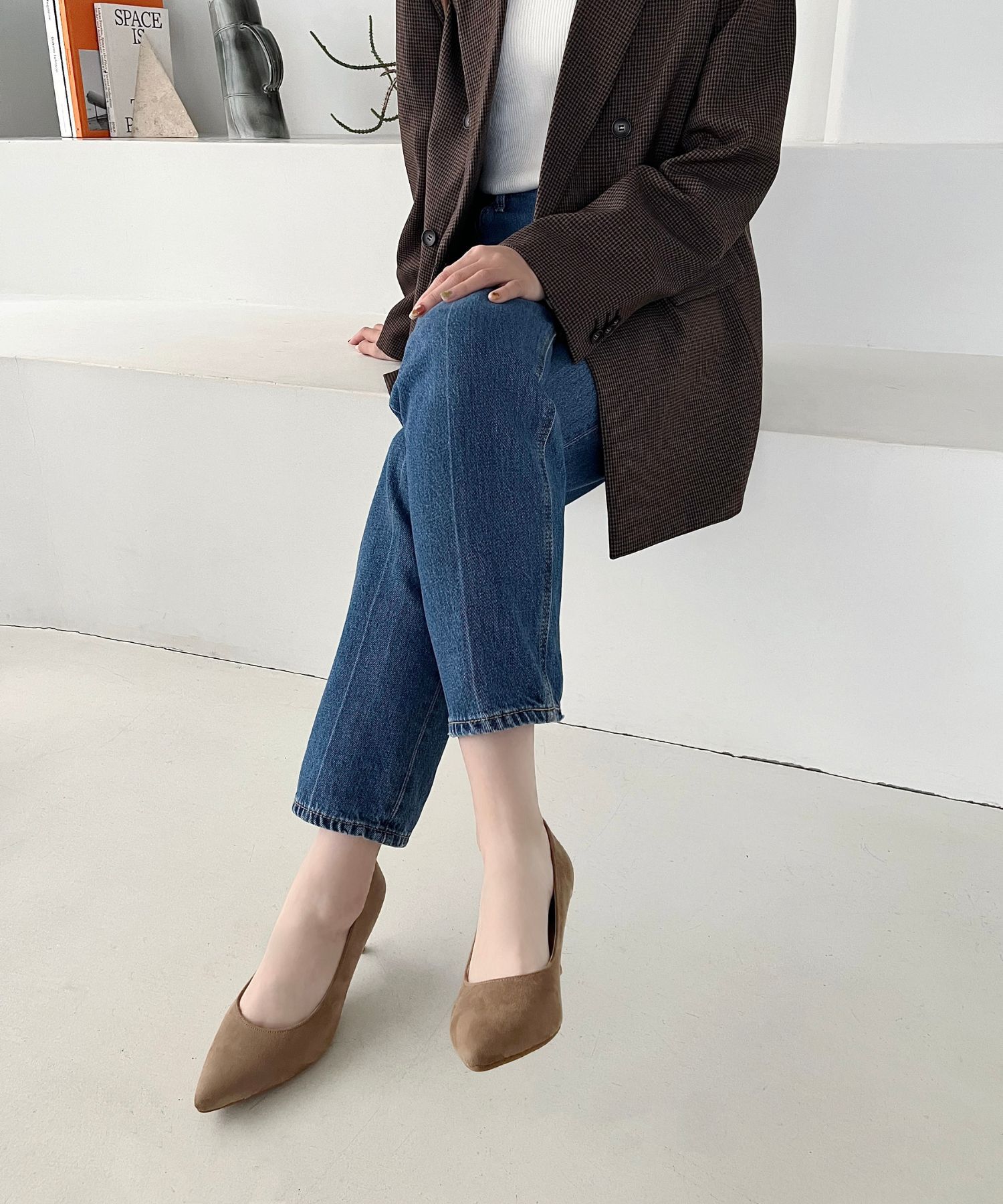 ORiental TRaffic「【跳べるパンプス/シリーズ累計１５０万足突破】 ポインテッドトゥ ヒール パンプス /R-3201 クッション」|パンプス|