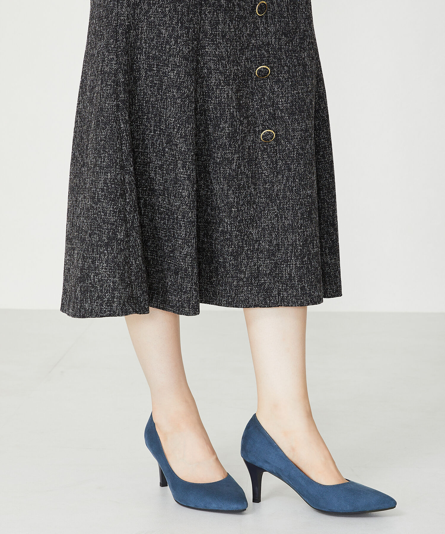 ORiental TRaffic「【跳べるパンプス/シリーズ累計１５０万足突破】 ポインテッドトゥ ヒール パンプス /R-3201 クッション」|パンプス|