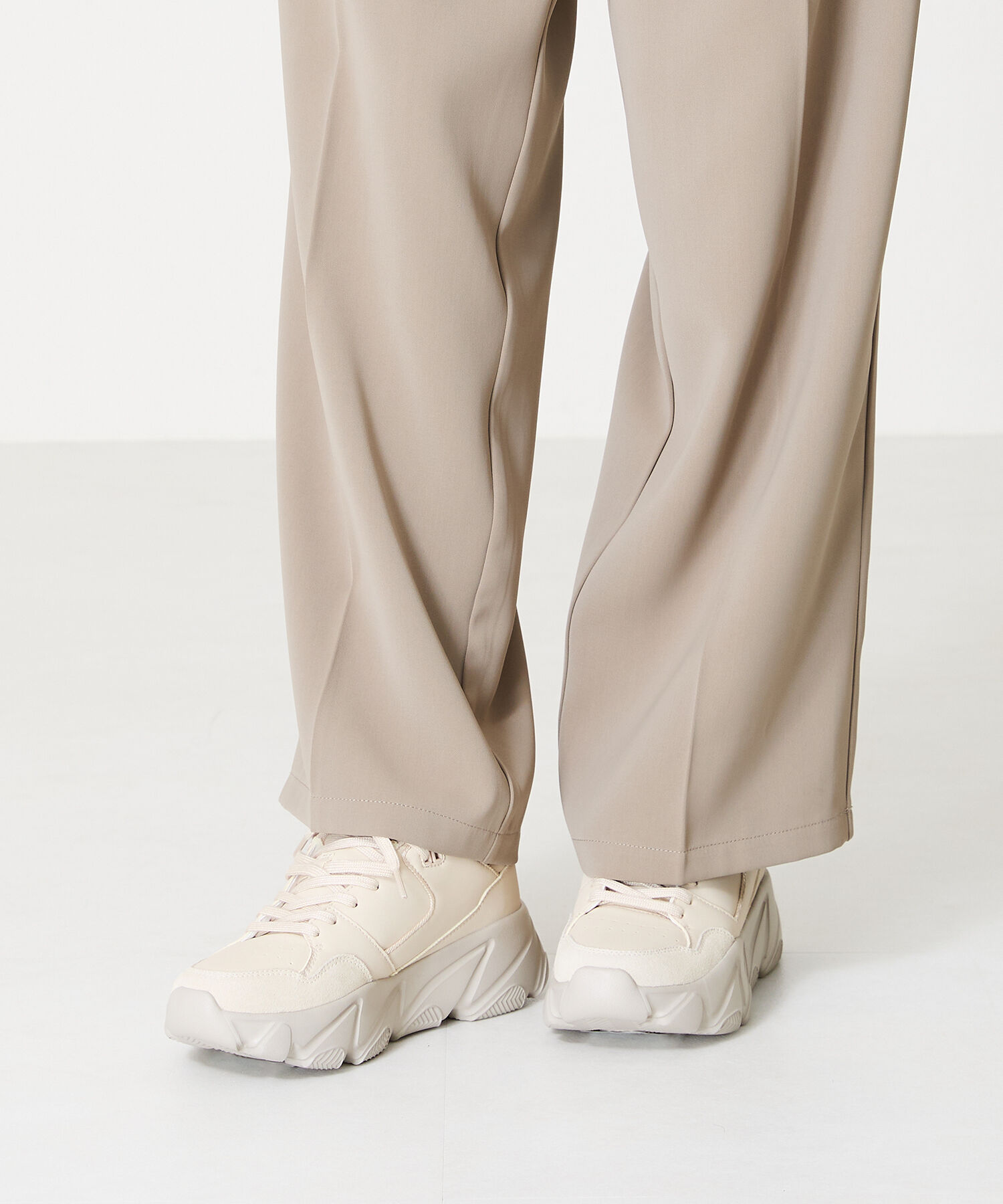 ORiental TRaffic「【アウトレット価格】パンチングデザインボリュームソールスニーカー/OT3738」|スニーカー|