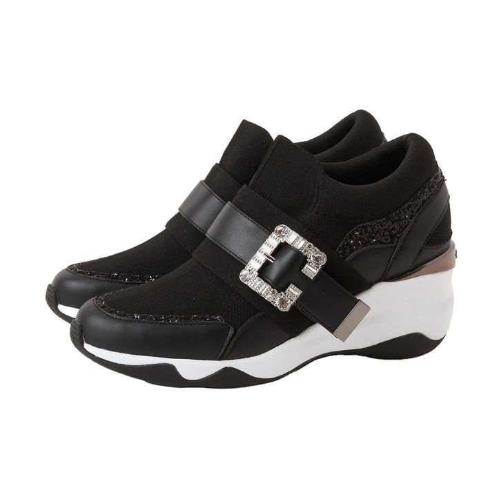 プラスダイアナ「スニーカー　IF46514」|スニーカー|クロ