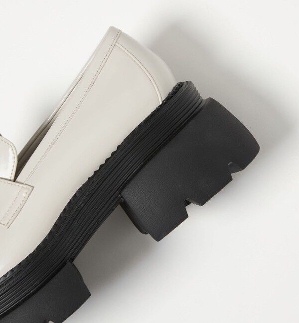 SY UNITED ARROWS「＜SY＞ スクエアボリュームローファー フラット65&uarr;」|ローファー|