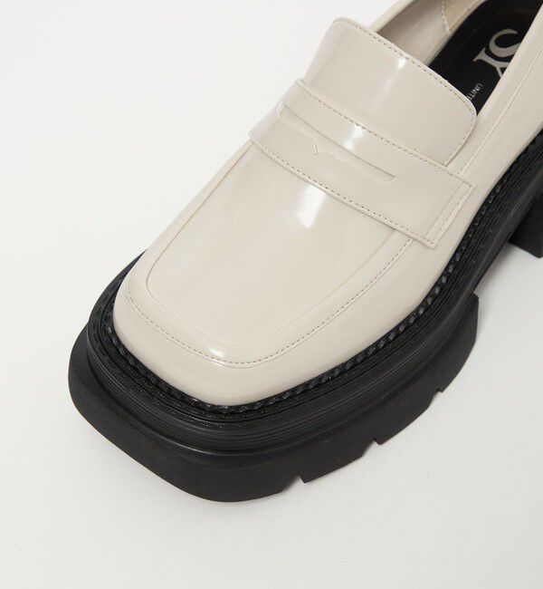 SY UNITED ARROWS「＜SY＞ スクエアボリュームローファー フラット65&uarr;」|ローファー|