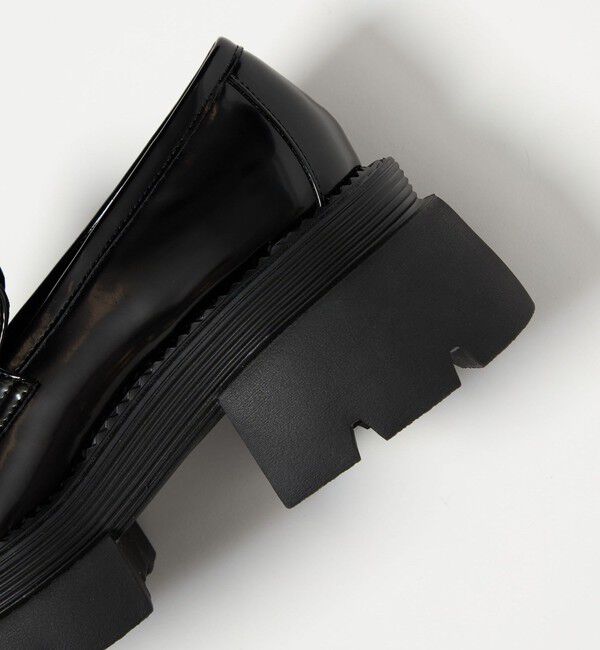 SY UNITED ARROWS「＜SY＞ スクエアボリュームローファー フラット65&uarr;」|ローファー|