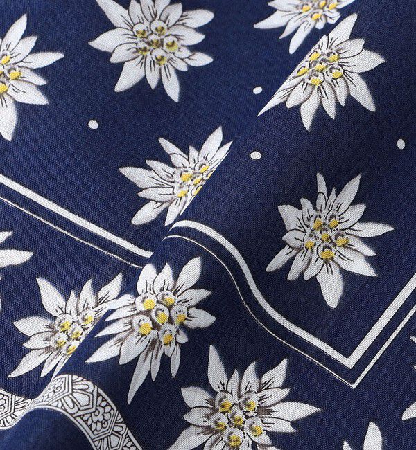 UNITED ARROWS「＜GLARNER TUECHLI＞ Edelweiss/エーデルワイス ハンカチ」|ハンカチ|
