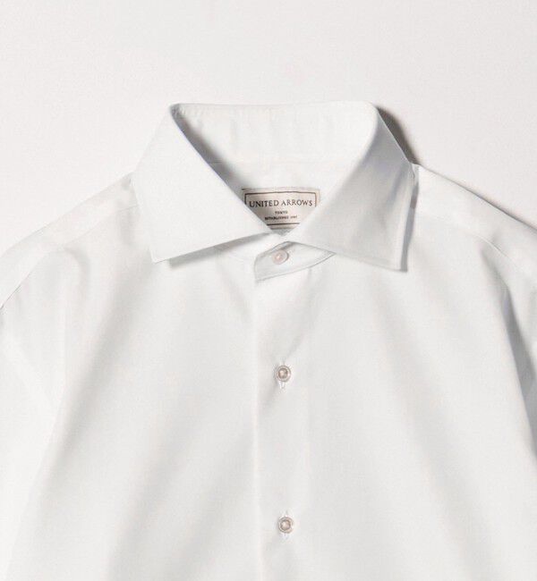 UNITED ARROWS「イージーケア AG ブロード ワイドカラーシャツ -抗菌防臭-」|シャツ・ブラウス|
