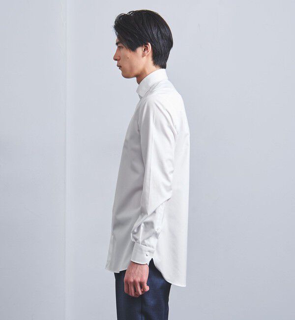 UNITED ARROWS「イージーケア AG ブロード ワイドカラーシャツ -抗菌防臭-」|シャツ・ブラウス|