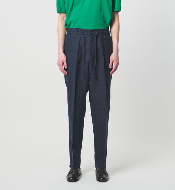 UNITED ARROWS「＜BERWICH＞SAKE/1プリーツ イージー スラックス」|スラックス|