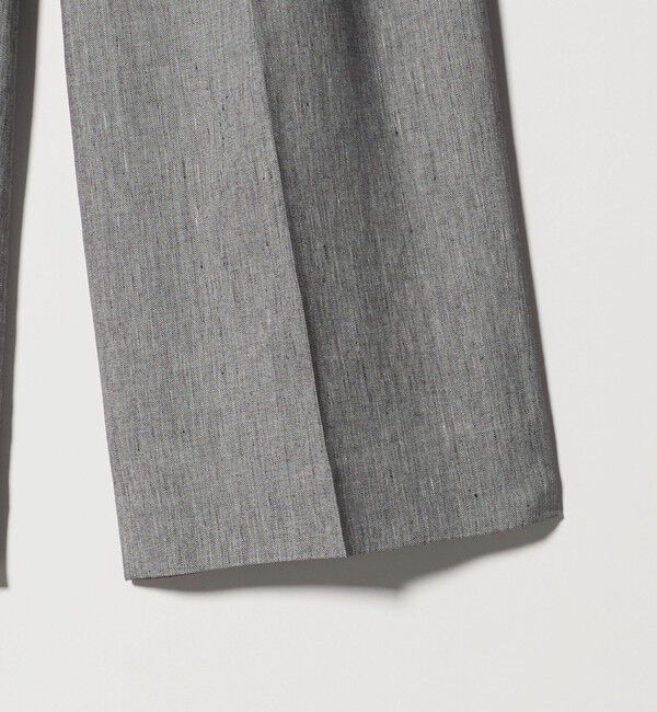 UNITED ARROWS「ECLISSE ストレート ワイドパンツ」|スラックス|
