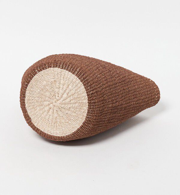 UNITED ARROWS「アバカ ダブルハンドル トートバッグ」|かごバッグ|