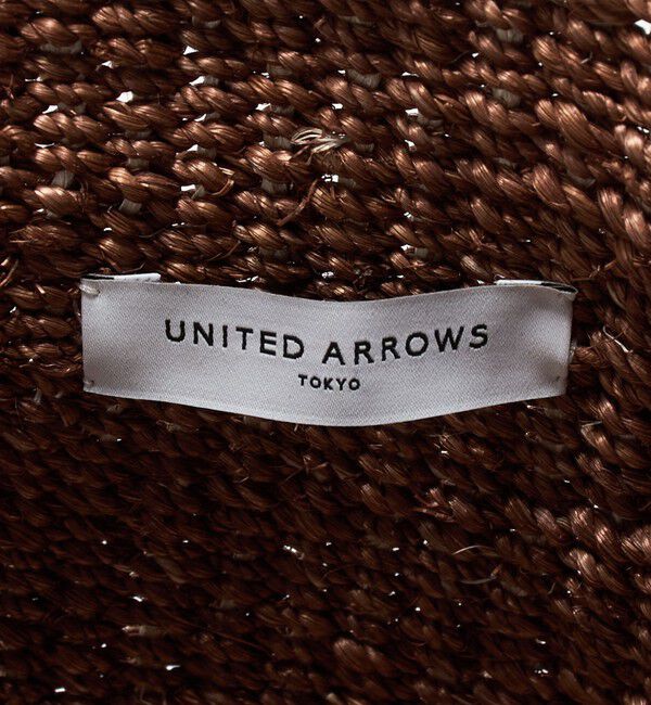 UNITED ARROWS「アバカ ダブルハンドル トートバッグ」|かごバッグ|