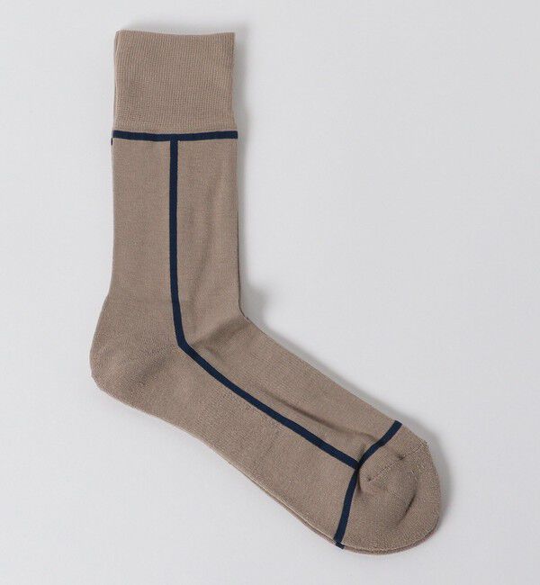 UNITED ARROWS green label relaxing「＜CHICSTOCKS＞ライン ソックス」|ソックス|BEIGE