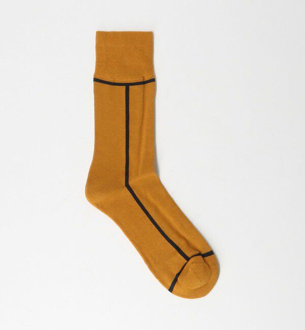 UNITED ARROWS green label relaxing「＜CHICSTOCKS＞ライン ソックス」|ソックス|ORANGE