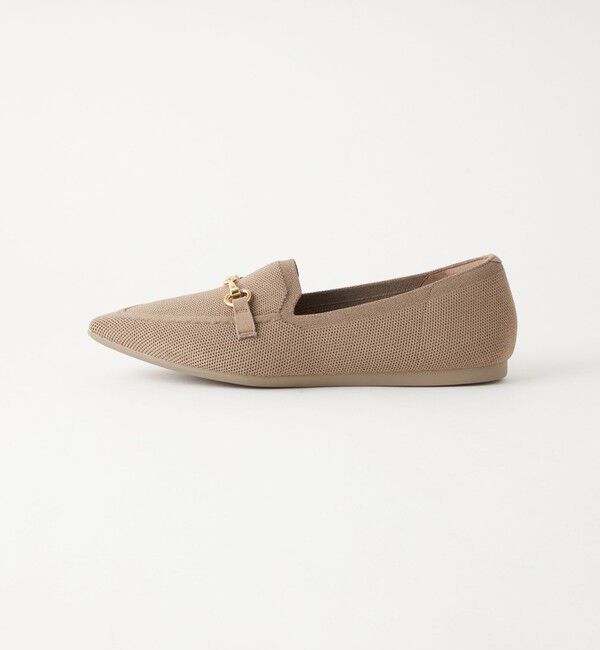 UNITED ARROWS green label relaxing「ウェルネス ニット ローファー 撥水・ウォッシャブル」|パンプス|