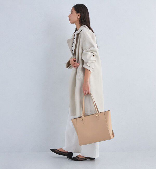 UNITED ARROWS green label relaxing「【WEB限定】ワンポイント シンプル トートバッグ（ソフトPCバッグ付） / A4 / 通勤」|トートバッグ|