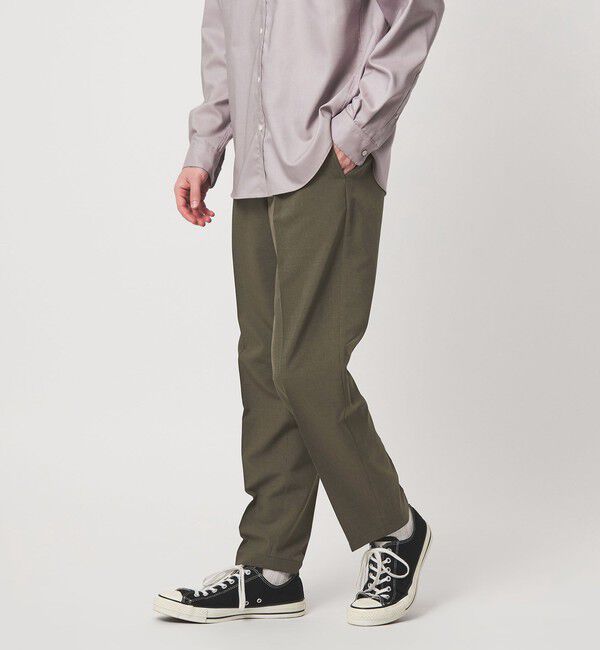 UNITED ARROWS green label relaxing「【WEB限定】JUST fit ドライポリエステル 1プリーツ イージースラックス -吸水速乾-」|その他|OLIVE
