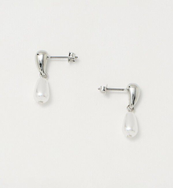 UNITED ARROWS green label relaxing「シズクモチーフ ピアス」|ピアス|SILVER