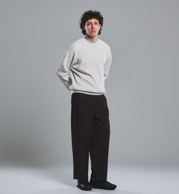 UNITED ARROWS green label relaxing「フェード アゼ クルーネック ニット」|ニット・セーター|