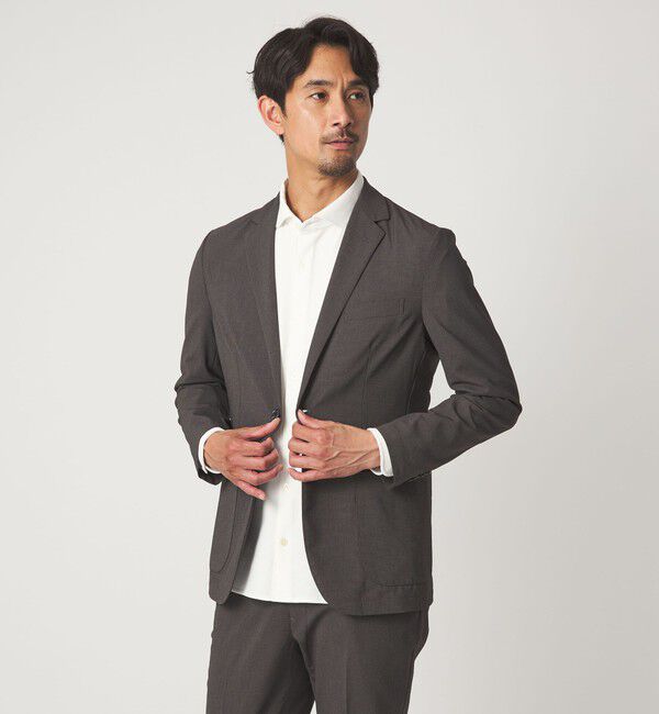 UNITED ARROWS green label relaxing「【WEB限定】JUST fit WORKIST セットアップ -ストレッチ-」|テーラードジャケット|