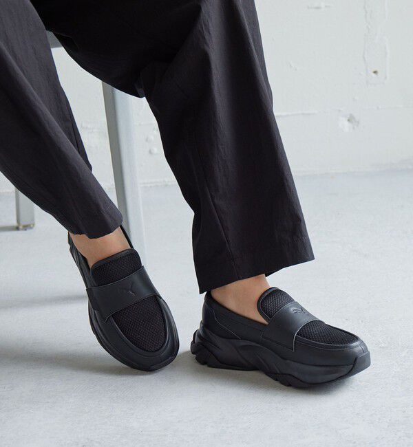 UNITED ARROWS green label relaxing「【別注】＜PUMA＞ローファー / スニーカー」|スニーカー|BLACK