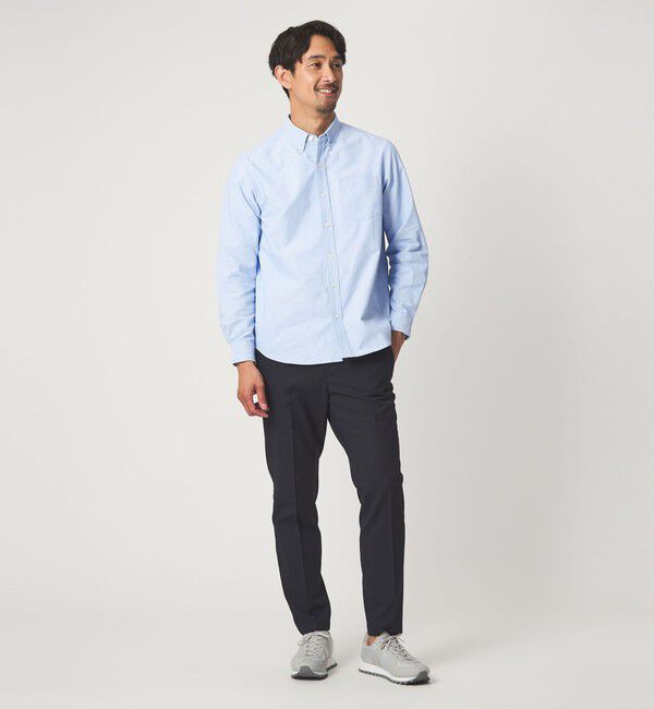 UNITED ARROWS green label relaxing「【WEB限定】JUST fit オックスフォード ボタンダウン 長袖 シャツ」|シャツ・ブラウス|