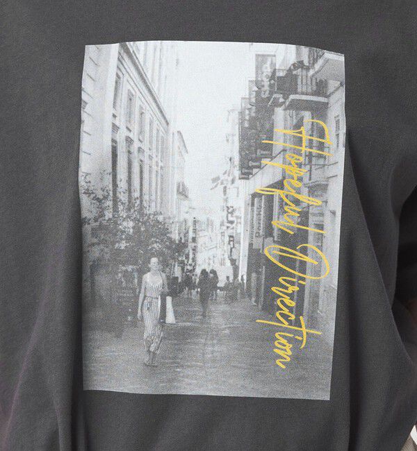 UNITED ARROWS green label relaxing「【WEB限定】＜at ease＞アソート フォトプリント ショートスリーブ カットソー」|Tシャツ・カットソー|