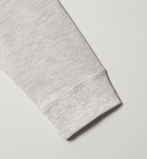 UNITED ARROWS green label relaxing「【WEB限定】＜at ease＞ワッフル ヘンリーネック 5分袖 カットソー」|Tシャツ・カットソー|