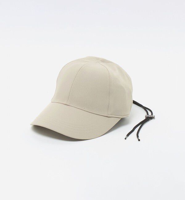 UNITED ARROWS green label relaxing「2WAY ワイドバイザー ツイル キャップ / 帽子 UVカット」|キャップ・キャスケット|BEIGE