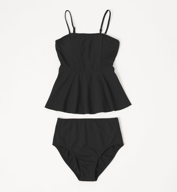 UNITED ARROWS green label relaxing「ジョーゼット風 ペプラムビスチェ&ショーツ スイムウェア / 水着」|スポーツ|