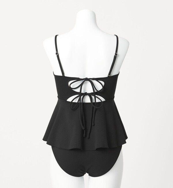 UNITED ARROWS green label relaxing「ジョーゼット風 ペプラムビスチェ&ショーツ スイムウェア / 水着」|スポーツ|