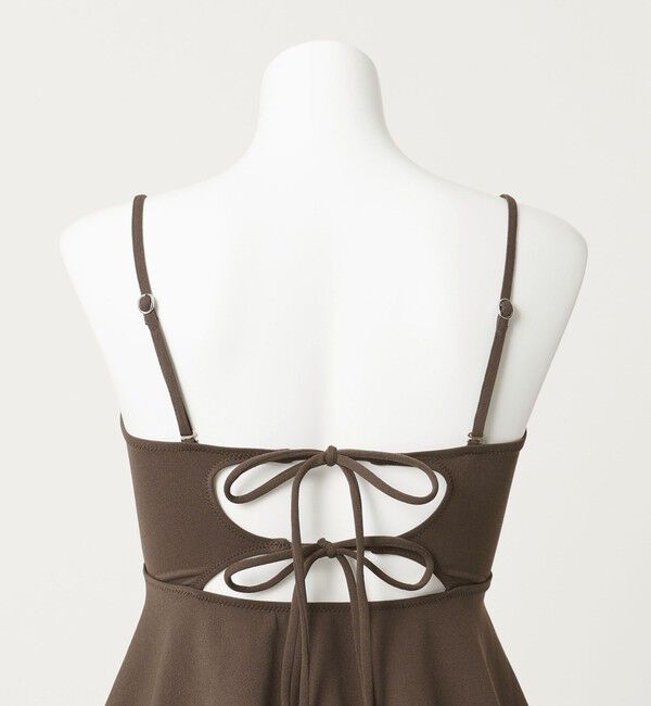 UNITED ARROWS green label relaxing「ジョーゼット風 ペプラムビスチェ&ショーツ スイムウェア / 水着」|スポーツ|