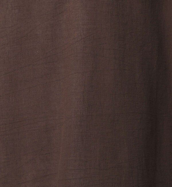 UNITED ARROWS green label relaxing「【WEB限定】＜at ease＞シアー スキッパー シャツ」|シャツ・ブラウス|