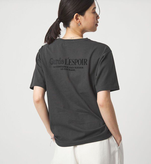 UNITED ARROWS green label relaxing「【WEB限定】＜at ease＞フロッキープリント カットソー」|Tシャツ・カットソー|