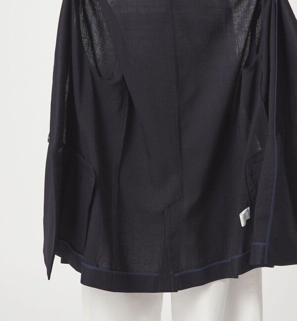 UNITED ARROWS green label relaxing「［size SHORTあり］ライト リネンライク ジャケット UVカット 通気性」|テーラードジャケット|