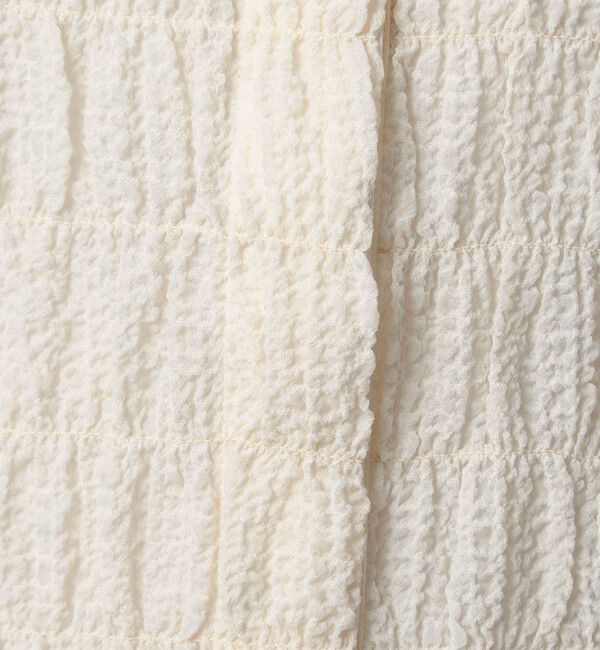 UNITED ARROWS green label relaxing「【WEB限定】＜at ease＞シアー サッカーライク クルーネック カーディガン」|カーディガン|