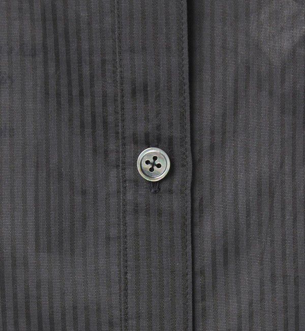 UNITED ARROWS green label relaxing「【結論シリーズ】リボンハイウエストシャツ［size SHORTあり］」|シャツ・ブラウス|