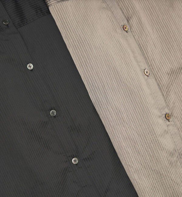 UNITED ARROWS green label relaxing「【結論シリーズ】リボンハイウエストシャツ［size SHORTあり］」|シャツ・ブラウス|