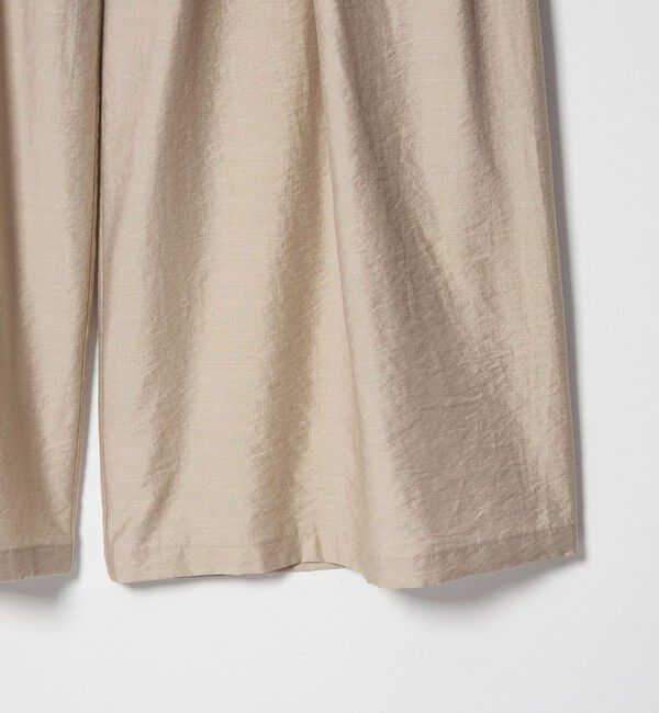 EMMEL REFINES「＜EMMEL REFINES＞EM マーブルローン イージーパンツ」|チノ|