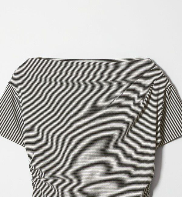 EMMEL REFINES「＜EMMEL REFINES＞EM ベアフライス オフショル トップス」|Tシャツ・カットソー|