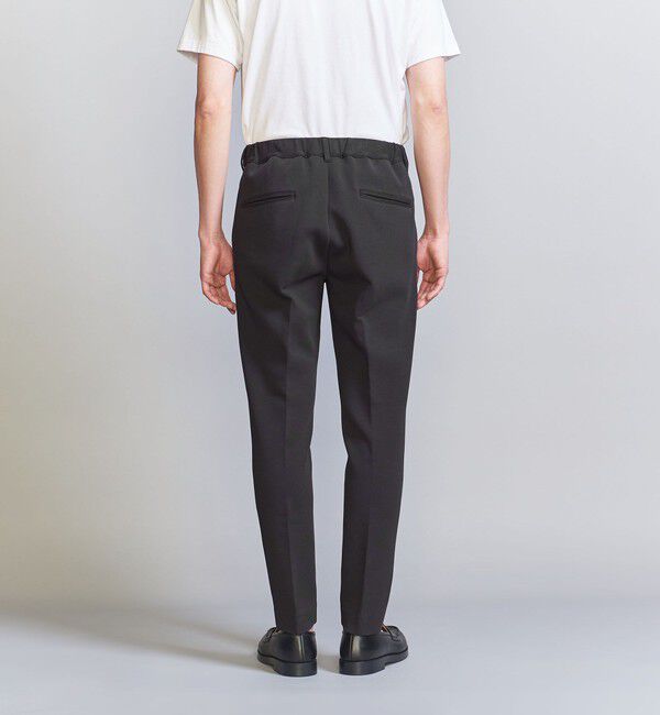 BEAUTY&YOUTH UNITED ARROWS「【WEB限定 WARDROBE SMART】ダブルニット ノープリーツ スラックス パンツ/セットアップ対応	【抗菌・防臭」|スラックス|