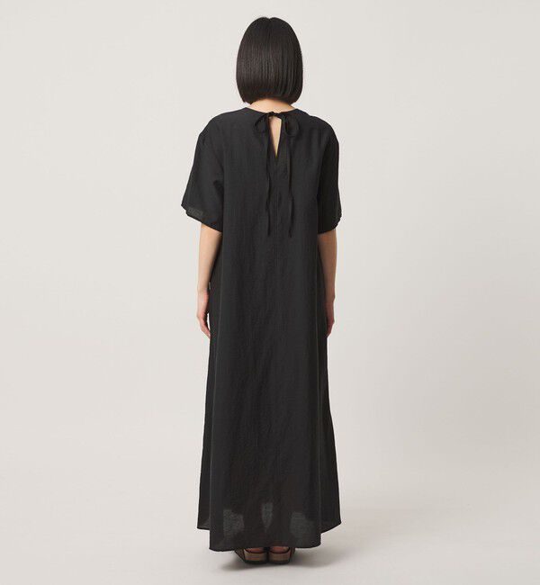 BEAUTY&YOUTH UNITED ARROWS「シアー バックリボン ワンピース ウォッシャブル」|ワンピース|