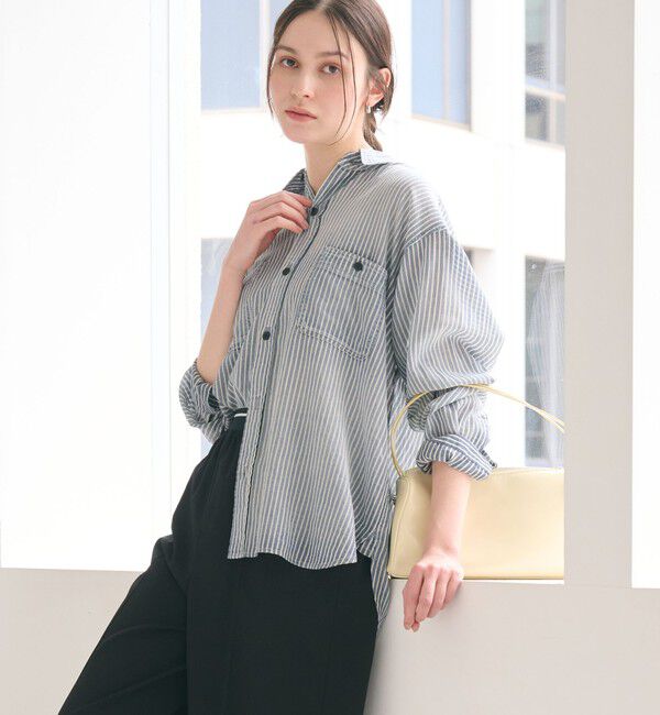 BEAUTY&YOUTH UNITED ARROWS「【別注】＜PAYDAY＞インディゴ シャツ」|シャツ・ブラウス|その他1