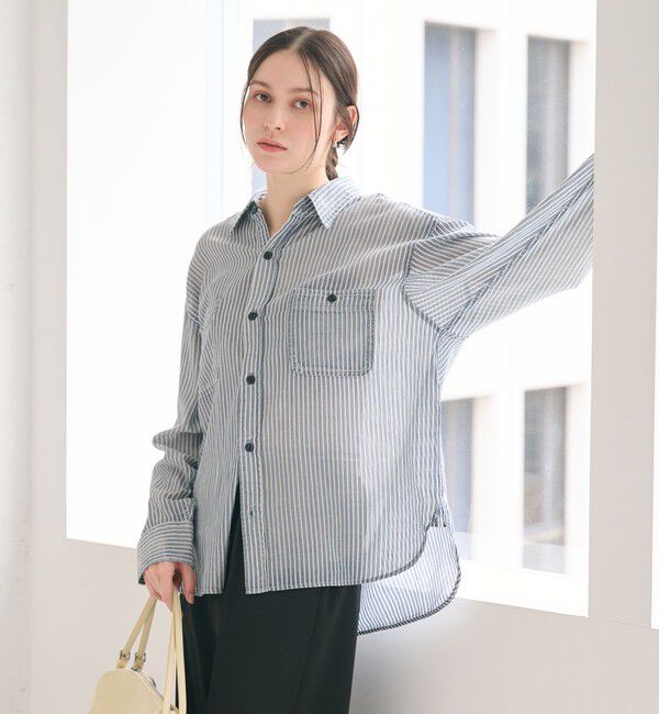 BEAUTY&YOUTH UNITED ARROWS「【別注】＜PAYDAY＞インディゴ シャツ」|シャツ・ブラウス|