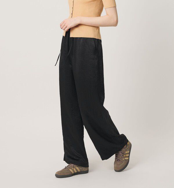 BEAUTY&YOUTH UNITED ARROWS「アセテートサテン ワイド イージーパンツ ウォッシャブル」|その他|