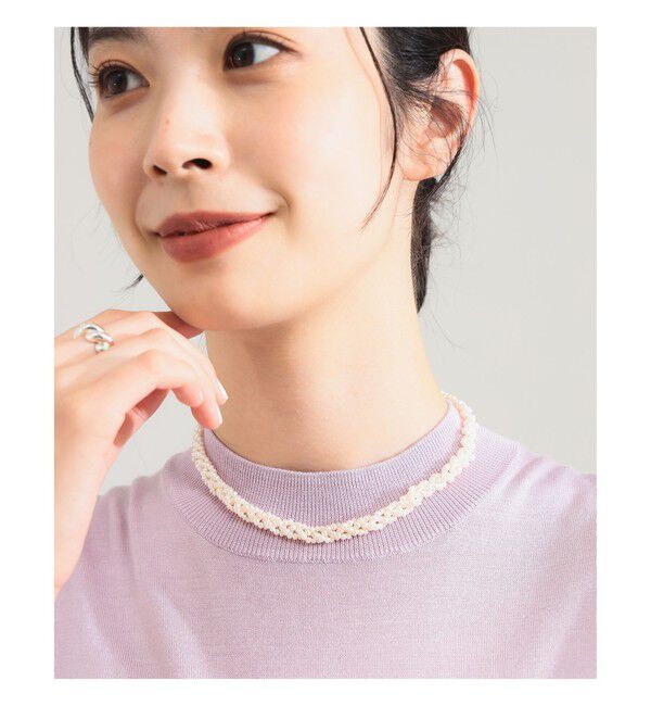 Demi-Luxe BEAMS 「jour couture / chaines.03 ネックレス」|その他|WHITE