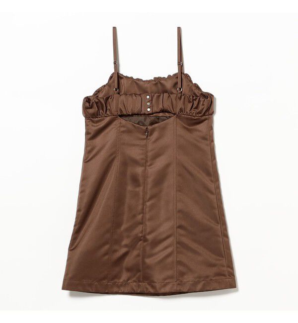 Ray BEAMS 「サテン ミニ キャミソール ワンピース」|ワンピース|